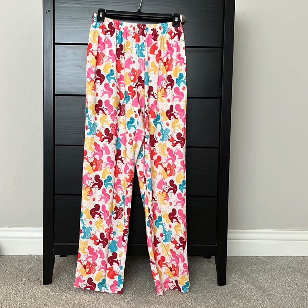 Taylor Swift-inspired squirrel pajama bottoms, brand new!